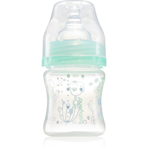 BabyOno Baby Bottle бебешко шише против колики 0m+ Mint 120 мл.