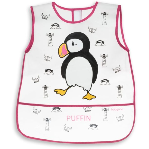 BabyOno Be Active Creative Baby лигавник Puffin 36 m+ 38x45 см