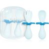 BabyOno Be Active Ergonomic Utensils for Children прибор Blue 12 m+ 2 бр.