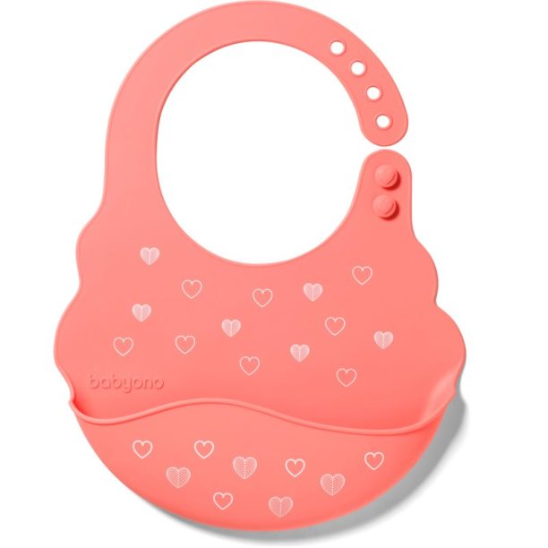 BabyOno Bibs лигавник Hearts 1 бр.