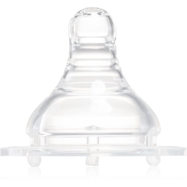 BabyOno Bottle Teat биберон за шише 0m+ Slow 1 бр.