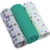 BabyOno Diaper Super Soft пелени от плат Mint 70 × 70 cm 3 бр.