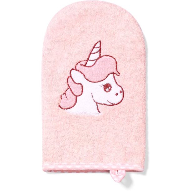 BabyOno Facecloth Bamboo кърпа за измиване Pink 1 бр.