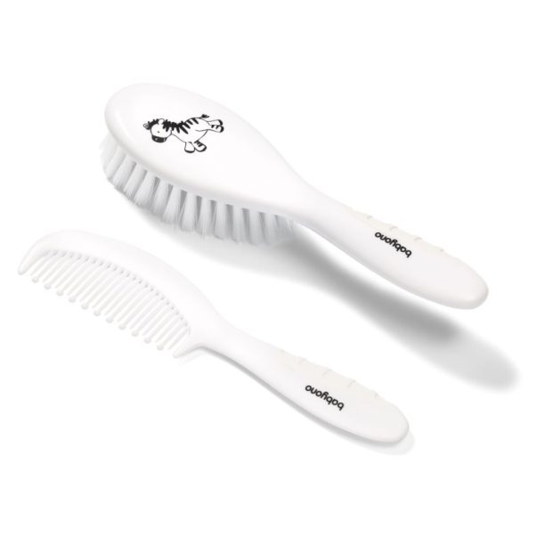 BabyOno Hair Brush Четка за коса White 2 бр.