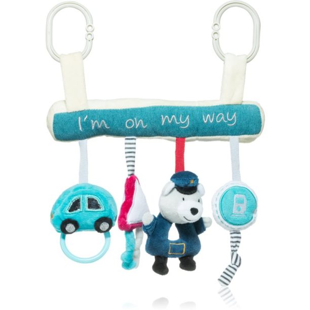 BabyOno Have Fun Educational Pram Hanging Toy контрастна играчка за окачане I'm on my way 1 бр.