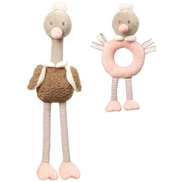 BabyOno Have Fun Ostrich McKnox Family плюшена играчка 2 бр.