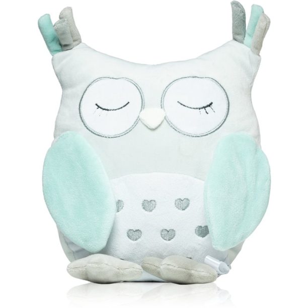 BabyOno Have Fun Owl Sofia плюшена играчка с дрънкалка Blue 1 бр.