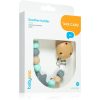 BabyOno Take Care Soother Holder 0m+ клипс за биберон Brown 1 бр.