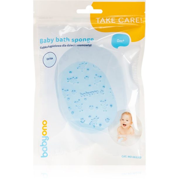 BabyOno Take Care кърпа за измиване Blue 1 бр.