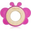 BabyOno Wooden & Silicone Teether гризалка Butterfly 1 бр.