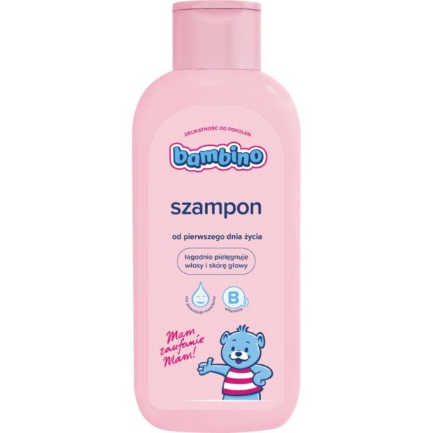 Bambino Baby Shampoo нежен шампоан за деца от раждането им 400 мл. на ниска цена