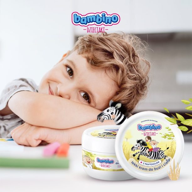 Bambino Kids Bolek and Lolek Face and Body Cream хидратиращ крем за лице и тяло за деца Beach 250 мл. на ниска цена