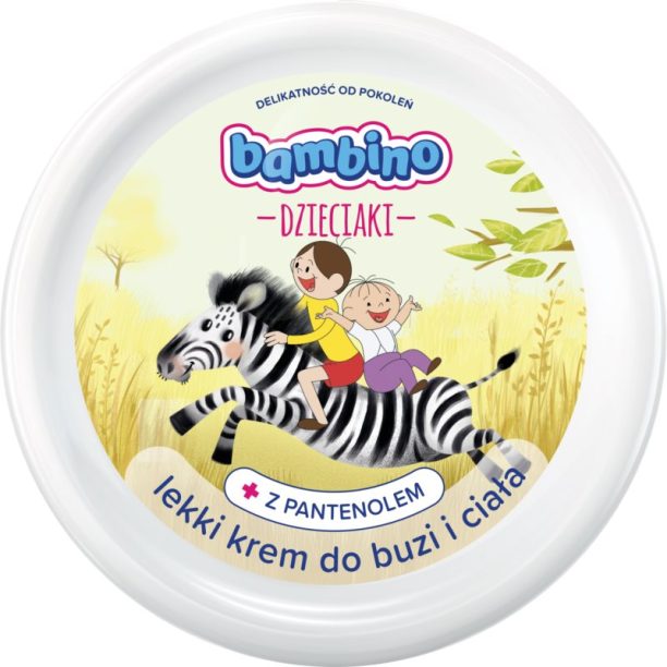 Bambino Kids Bolek and Lolek Face and Body Cream хидратиращ крем за лице и тяло за деца Beach 250 мл.