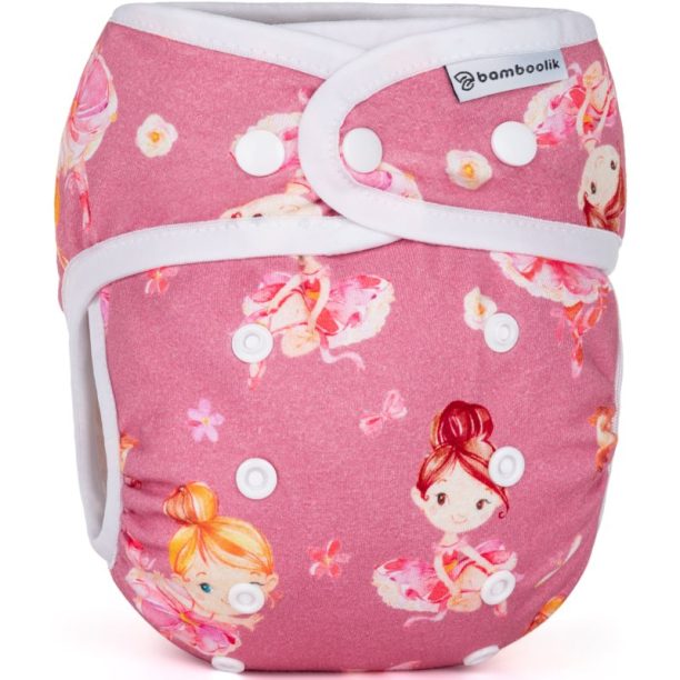 Bamboolik Night Fitted Diaper with Absorbing Insert пелени гащички с вкарваща се пелена