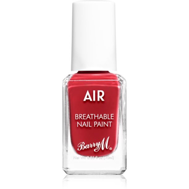 Barry M Air Breathable лак за нокти цвят Scarlet 10 мл.