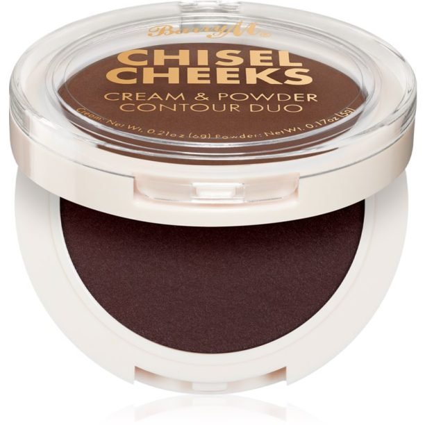 Barry M Chisel Cheeks контурираща палитра за лице дуо Deep 11 гр.