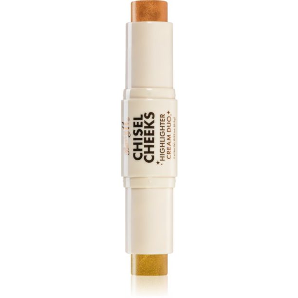 Barry M Chisel Cheeks озаряващ стик дуо цвят Gold/Bronze 6