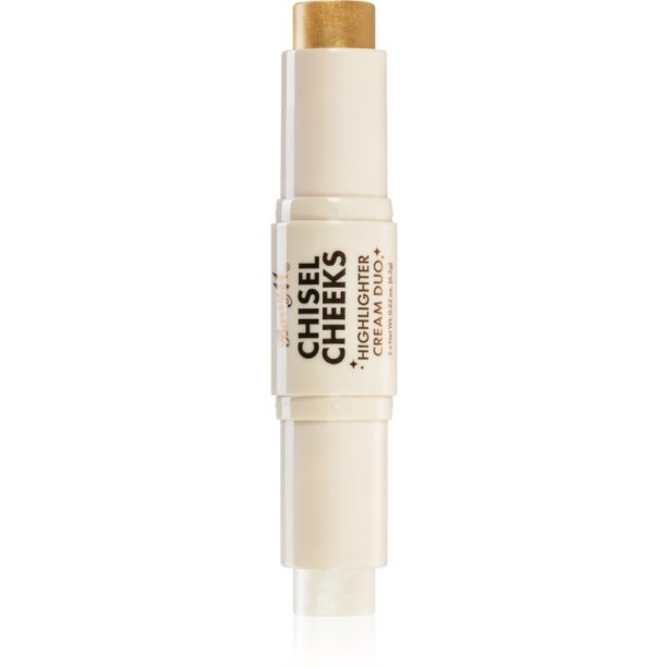 Barry M Chisel Cheeks озаряващ стик дуо цвят Silver/Gold 6