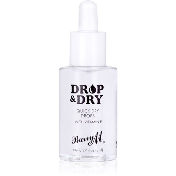 Barry M Drop & Dry капки ускоряващи изсъхването на лака 8 мл.