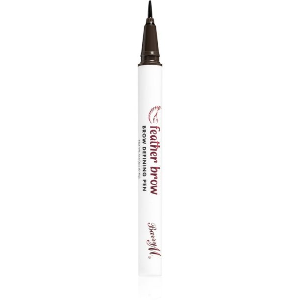 Barry M Feather Brow Defining Pen маркер за вежди цвят Dark 0