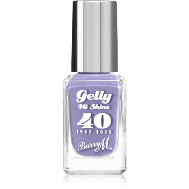 Barry M Gelly Hi Shine "40" 1982 - 2022 лак за нокти цвят Party Ring 10 мл.