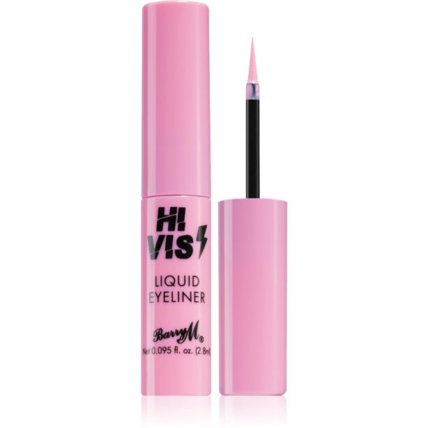 Barry M Hi Vis Neon течни очни линии цвят Pink 2