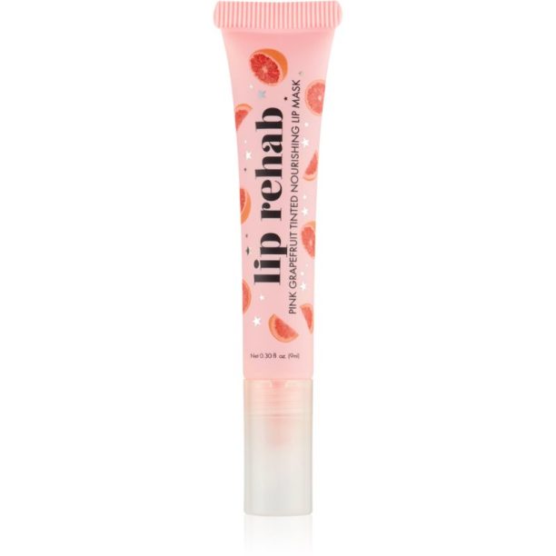 Barry M Lip Rehab подхранваща маска  за устни цвят Grapefruit 9 мл.