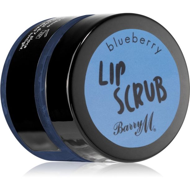 Barry M Lip Scrub Blueberry пилинг за устни 15 гр.