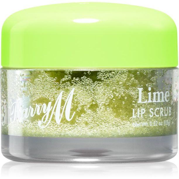 Barry M Lip Scrub Lime пилинг за устни 15 гр.