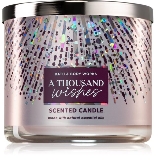 Bath & Body Works A Thousand Wishes ароматна свещ 411 гр.