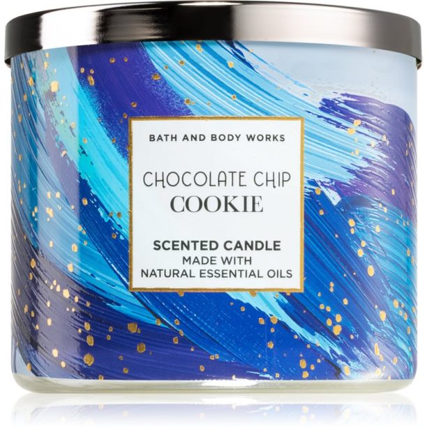 Bath & Body Works Chocolate Chip Cookie ароматна свещ 411 гр.