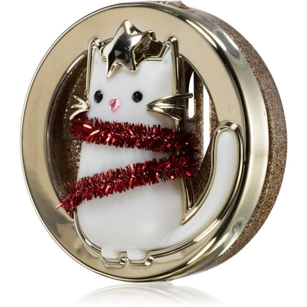 Bath & Body Works Christmas Cat поставка за ароматизатор за автомобил без пълнител закачащ се 1 бр.