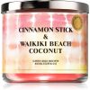 Bath & Body Works Cinnamon Stick & Waikiki Coconut Beach ароматна свещ 411 гр.