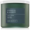 Bath & Body Works Cypress & Amber ароматна свещ 411 гр.