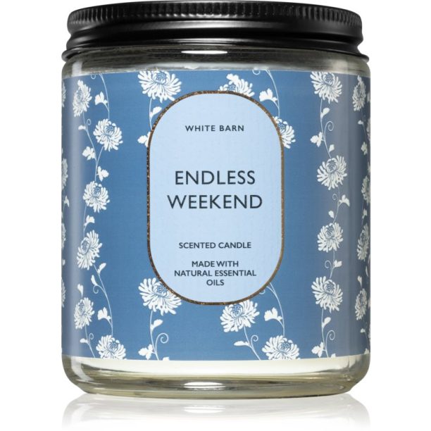 Bath & Body Works Endless Weekend ароматна свещ 198 гр.