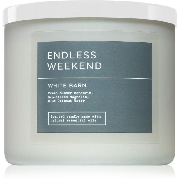 Bath & Body Works Endless Weekend ароматна свещ 411 гр.