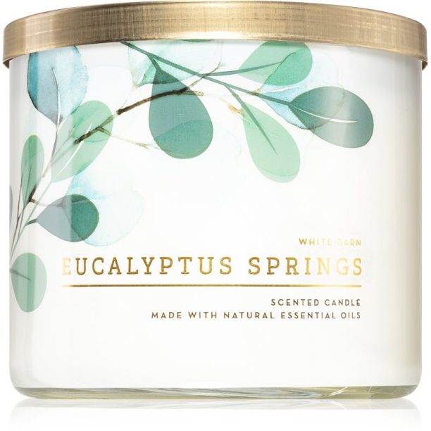 Bath & Body Works Eucalyptus Springs ароматна свещ 411 гр.