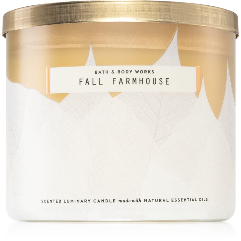 Bath & Body Works Fall Farmhouse ароматна свещ 411 гр.