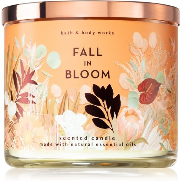 Bath & Body Works Fall In Bloom ароматна свещ I. 411 гр.