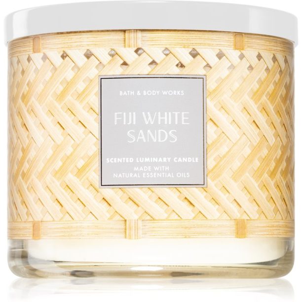 Bath & Body Works Fiji White Sands ароматна свещ 411 гр.