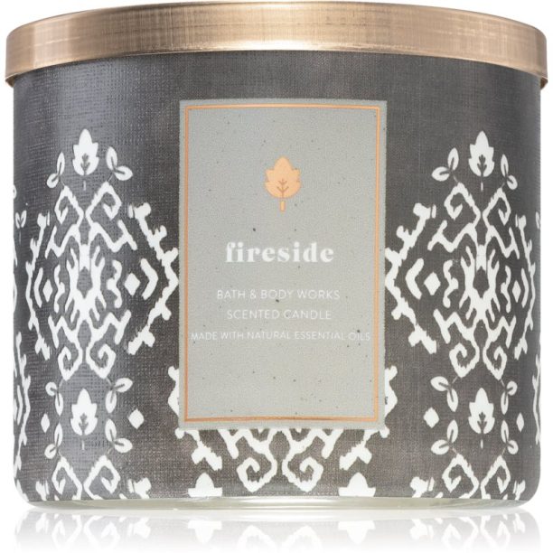 Bath & Body Works Fireside ароматна свещ 411 гр.