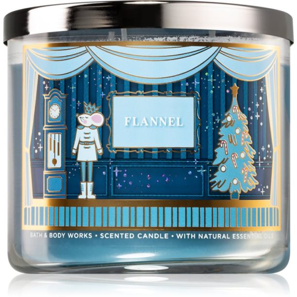 Bath & Body Works Flannel ароматна свещ 411 гр.