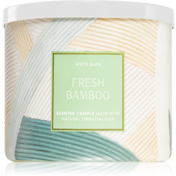 Bath & Body Works Fresh Bamboo ароматна свещ 411 гр.