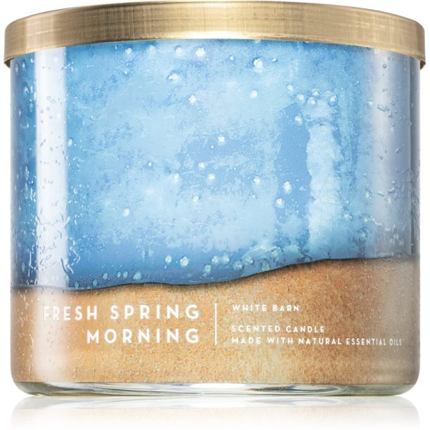 Bath & Body Works Fresh Spring Morning ароматна свещ 411 гр.