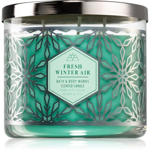 Bath & Body Works Fresh Winter Air ароматна свещ I. 411 гр.