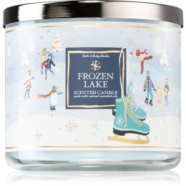 Bath & Body Works Frozen Lake ароматна свещ 411 гр.