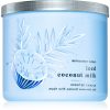 Bath & Body Works Iced Coconut Milk ароматна свещ 411 гр.