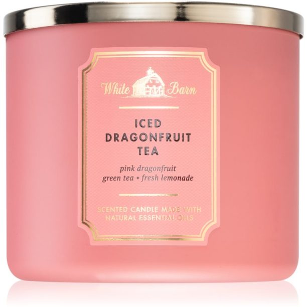 Bath & Body Works Iced Dragonfruit Tea ароматна свещ 411 гр.