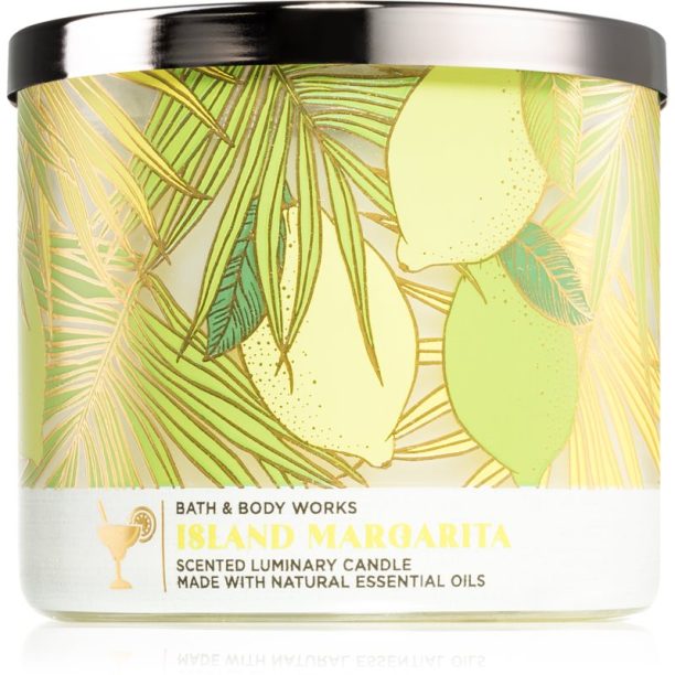 Bath & Body Works Island Margarita ароматна свещ 411 гр.