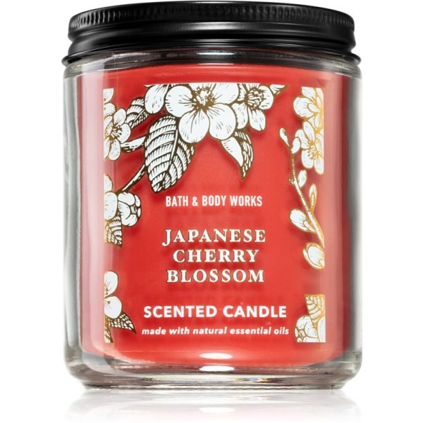 Bath & Body Works Japanese Cherry Blossom ароматна свещ II. 198 гр.